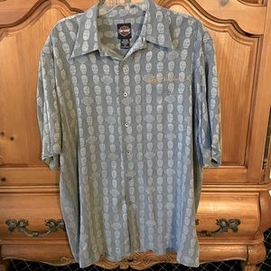 Mens Harley Davidson Silk Shirt
